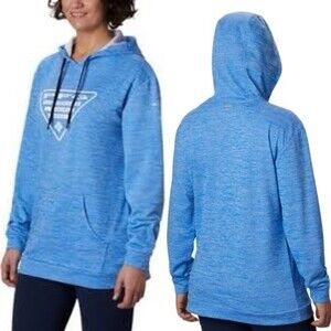 Columbia Women’s PFG Triangle Hoodie - Blue XS